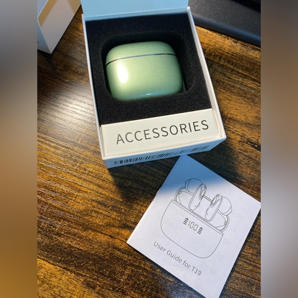 Wireless Earbud, Bluetooth Headphones 5.3 Built in 4 ENC, GREEN - Picture 11 of 13